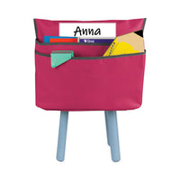 Chair Cubbies, 18 X 13.25, Sunset Red