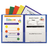 Classroom Connector Folders, Assorted, 6-pk