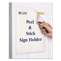 Display Pockets, 8 1-2" X 11", Polypropylene, 10-pack