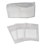 Write-on Poly Bags, 2 Mil, 2" X 3", Clear, 1,000-carton