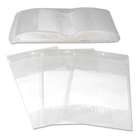 Write-on Poly Bags, 2 Mil, 4" X 6", Clear, 1,000-carton