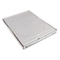 Heavyweight Industrial Poly Zip Bags, 8 1-2 X 11, 50-bx