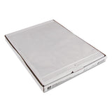 Heavyweight Industrial Poly Zip Bags, 8 1-2 X 11, 50-bx