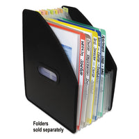 Vertical Expanding File, 10" Expansion, 13 Sections, 1-13-cut Tab, Letter Size, Black