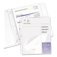 Super Heavyweight Polypropylene Sheet Protectors, Clear, 2", 11 X 8 1-2, 50-bx