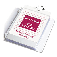 Heavyweight Polypropylene Sheet Protectors, Clear, 2", 11 X 8 1-2, 50-bx