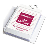Heavyweight Polypropylene Sheet Protectors, Clear, 2", 11 X 8 1-2, 50-bx