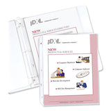 Heavyweight Polypropylene Sheet Protectors, Clear, 2", 11 X 8 1-2, 100-box