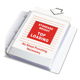 Standard Weight Polypropylene Sheet Protectors, Clear, 2", 11 X 8 1-2, 100-bx