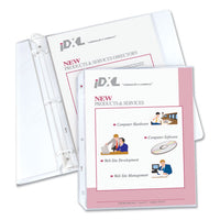 Heavyweight Polypropylene Sheet Protectors, Non-glare, 2", 11 X 8 1-2, 100-bx