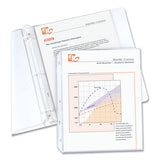 Standard Weight Polypropylene Sheet Protectors, Clear, 2", 11 X 8 1-2, 50-bx