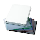 Deluxe Vinyl Project Folders, Letter Size, Assorted Colors, 35-box