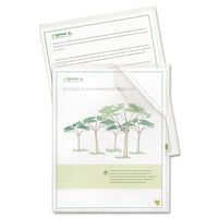 Specialty Project Folders, Letter Size, Clear, 25-box