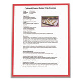 Top-load No-hole Sheet Protectors, Heavyweight, Clear, 2" Capacity, 25-bx
