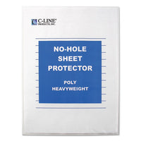 Top-load No-hole Sheet Protectors, Heavyweight, Clear, 2" Capacity, 25-bx