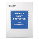 Top-load No-hole Sheet Protectors, Heavyweight, Clear, 2" Capacity, 25-bx