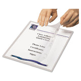 Quick Cover Laminating Pockets, 12 Mil, 9.13" X 11.5", Gloss Clear, 25-box