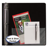 Peel & Stick Add-on Filing Pockets, 25", 11 X 8 1-2, 10-pack