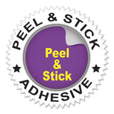 Peel & Stick Photo Holders, 4 3-8 X 6 1-2, Clear, 10-pack