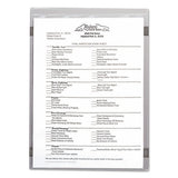 Magnetic Shop Ticket Holders, Super Heavyweight, 15 Sheets, 8 1-2 X 11, 15-bx