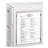 Magnetic Shop Ticket Holders, Super Heavyweight, 50 Sheets, 9 X 12, 15-bx