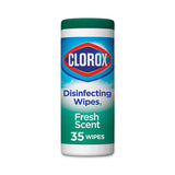 Disinfecting Wipes, 7 X 8, Fresh Scent, 35-canister