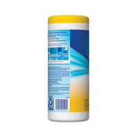 Disinfecting Wipes, 7 X 8, Crisp Lemon, 35-canister, 12-carton