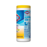 Disinfecting Wipes, 7 X 8, Crisp Lemon, 35-canister, 12-carton