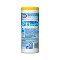 Disinfecting Wipes, 7 X 8, Crisp Lemon, 35-canister