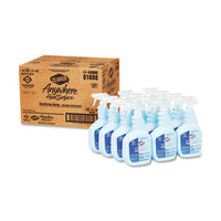 Anywhere Hard Surface Sanitizing Spray, 32oz Spray Bottle, 12-carton