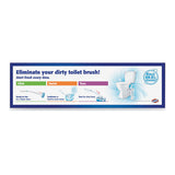 Toilet Wand Disposable Toilet Cleaning Kit: Handle, Caddy And Refills, 6-carton