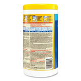 Disinfecting Wipes, 7 X 8, Lemon Fresh, 75-canister, 6-carton