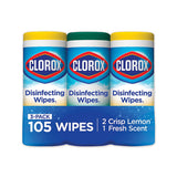 Disinfecting Wipes, 7 X 8, Fresh Scent-citrus Blend, 35-canister, 3-pack