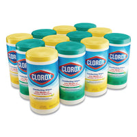 Disinfecting Wipes, 7x8, Fresh Scent-citrus Blend, 75-canister, 3-pk, 4 Packs-ct