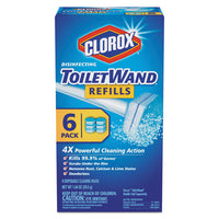 Disinfecting Toiletwand Refill Heads, Blue-white, 20-pack