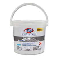 Versasure Cleaner Disinfectant Wipes, 1-ply, 12" X 12", White, 110 Towels-bucket