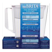 Classic Water Filter Pitcher, 40 Oz, 5 Cups