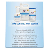 Bleach Germicidal Cleaner, 128 Oz Refill Bottle, 4-carton