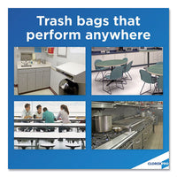 Tall Kitchen Drawstring Trash Bags, 13 Gal, 0.72 Mil, 24" X 27.38", Gray, 100-box