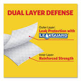 Odorshield Tall Kitchen Drawstring Bags, 13 Gal, 0.95 Mil, 24" X 27.38", White, 240-carton