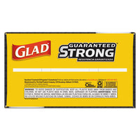 Drawstring Large Trash Bags, 30 Gal, 1.05 Mil, 30" X 33", Black, 90-carton