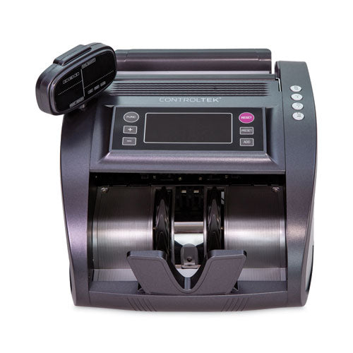 Bill Counter, 1,200 Bills-min, 11.41 X 9.45 X 8.66, Gray