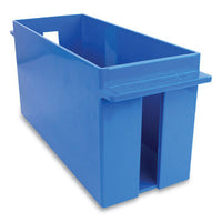 Extra-capacity Coin Tray, Nickels, 1 Compartment, 10.5 X 4.75 X 5, Blue