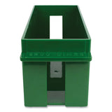 Extra-capacity Coin Tray, Dimes, 1 Compartment, 10.5 X 4.75 X 5, Green