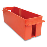 Extra-capacity Coin Tray, Quarters, 1 Compartment, 11.5 X 3.38 X 3.38, Orange