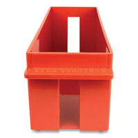 Extra-capacity Coin Tray, Quarters, 1 Compartment, 11.5 X 3.38 X 3.38, Orange