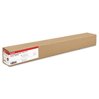 Matte Coated Paper Roll, 2" Core, 8 Mil, 36" X 100 Ft, Matte White