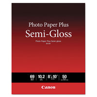 Photo Paper Plus Semi-gloss, 8 X 10, Semi-gloss White, 50-pack