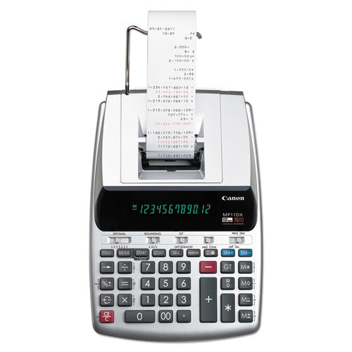 Mp11dx-2 Printing Calculator, Black-red Print, 3.7 Lines-sec