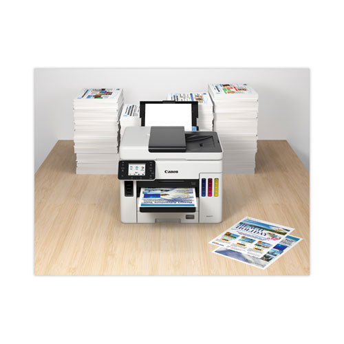 Maxify Gx7021 Wireless Megatank All-in-one Inkjet Printer, Copy-fax-print-scan